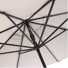 Coral Coast 9-ft. Olefin Fashion Patio Umbrella with Crank and Tilt   